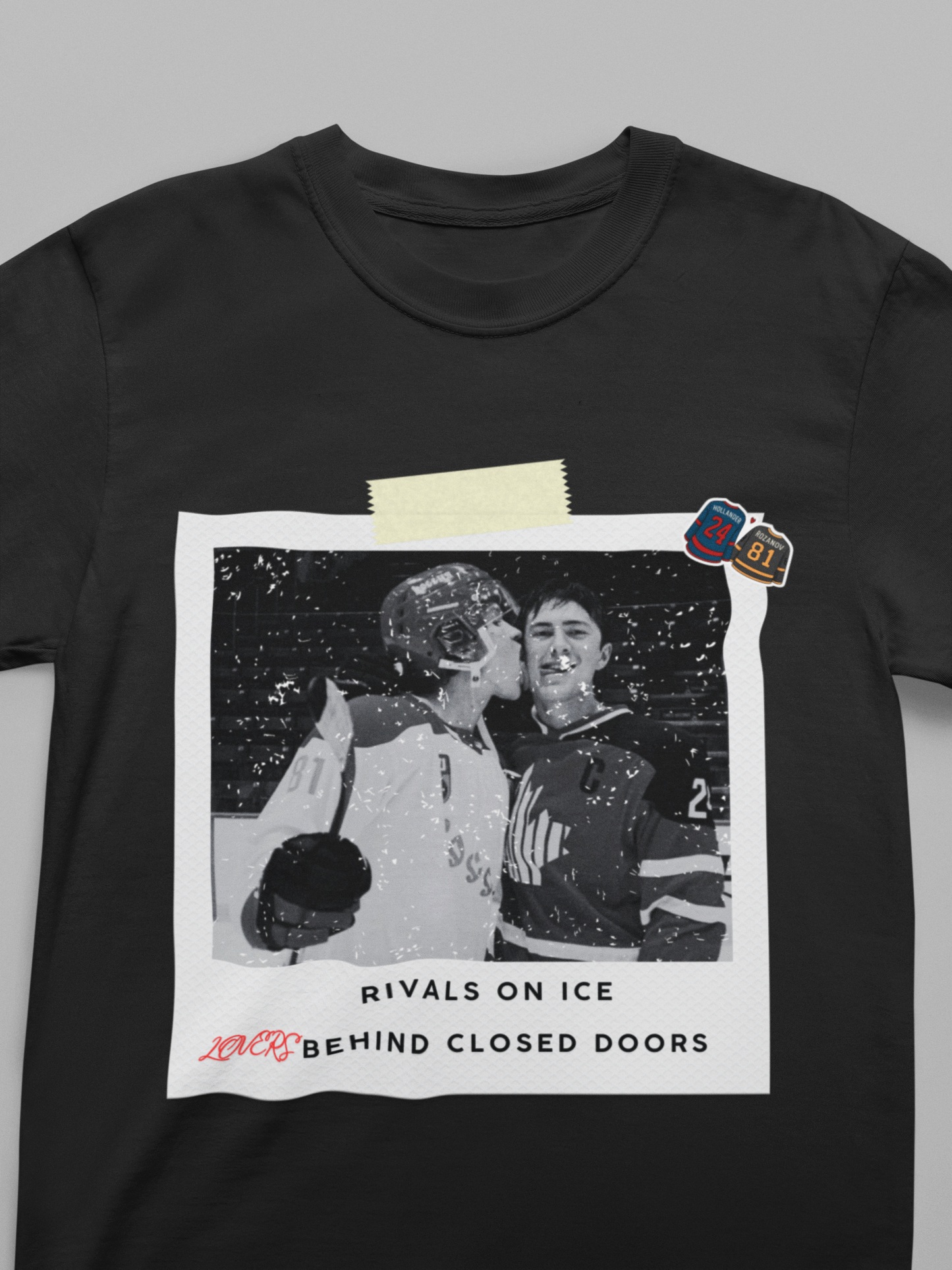 HEATED RIVALRY SHIRT: RIVALS ON ICE, LOVERS BEHIND CLOSED DOORS