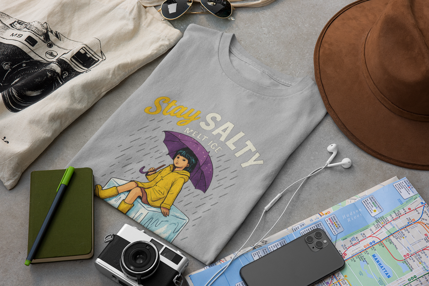 NO ICE SHIRT: STAY SALTY MELT ICE