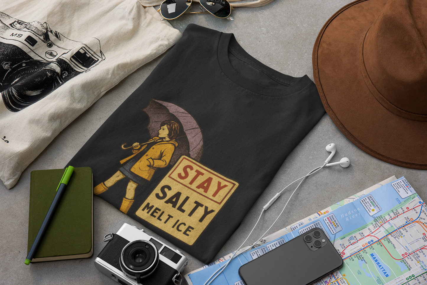 NO ICE SHIRT: STAY SALTY MELT ICE