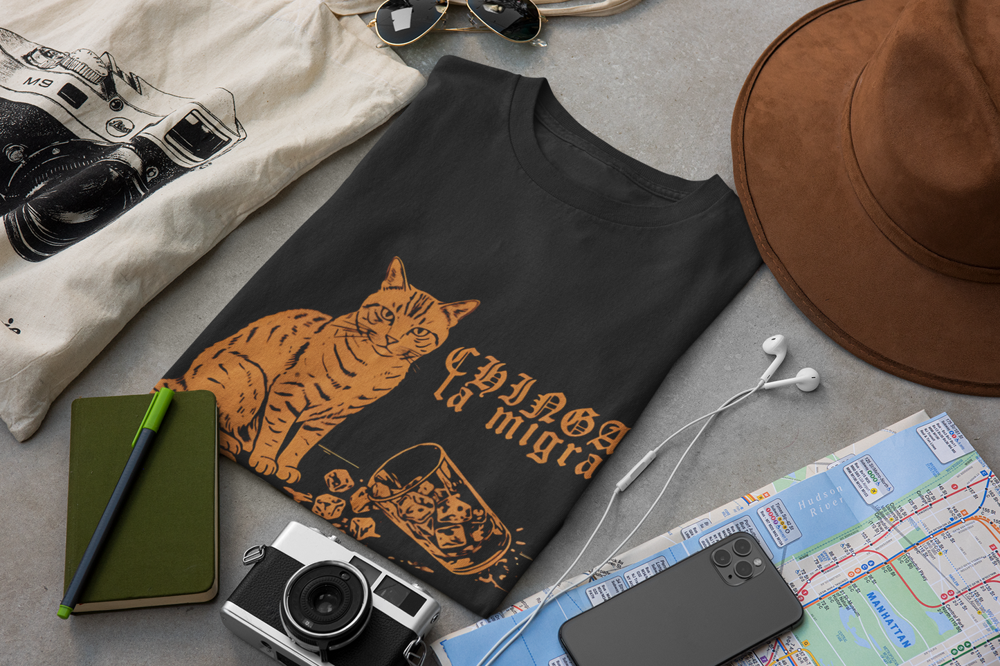 NO ICE SHIRT: CHINGA LA MIGRA