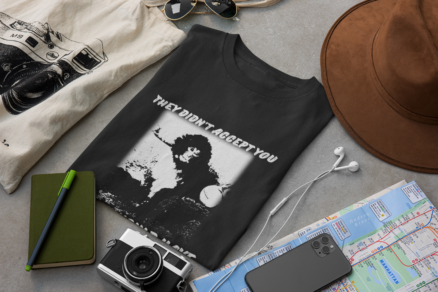 PUNCH THE BABY MONKEY SHIRT: T.D.A.Y. B.I.W.H