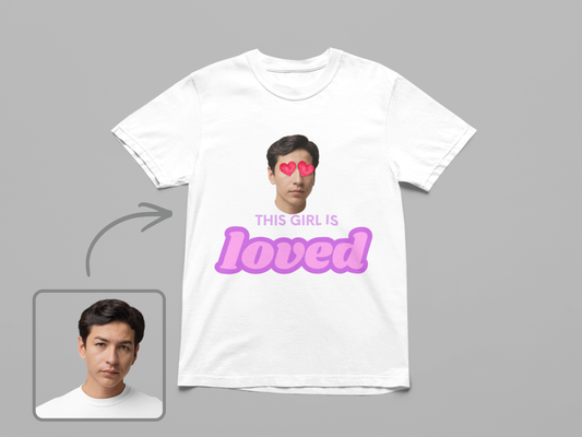 CUSTOM FACE SHIRT FOR GIRLFRIEND