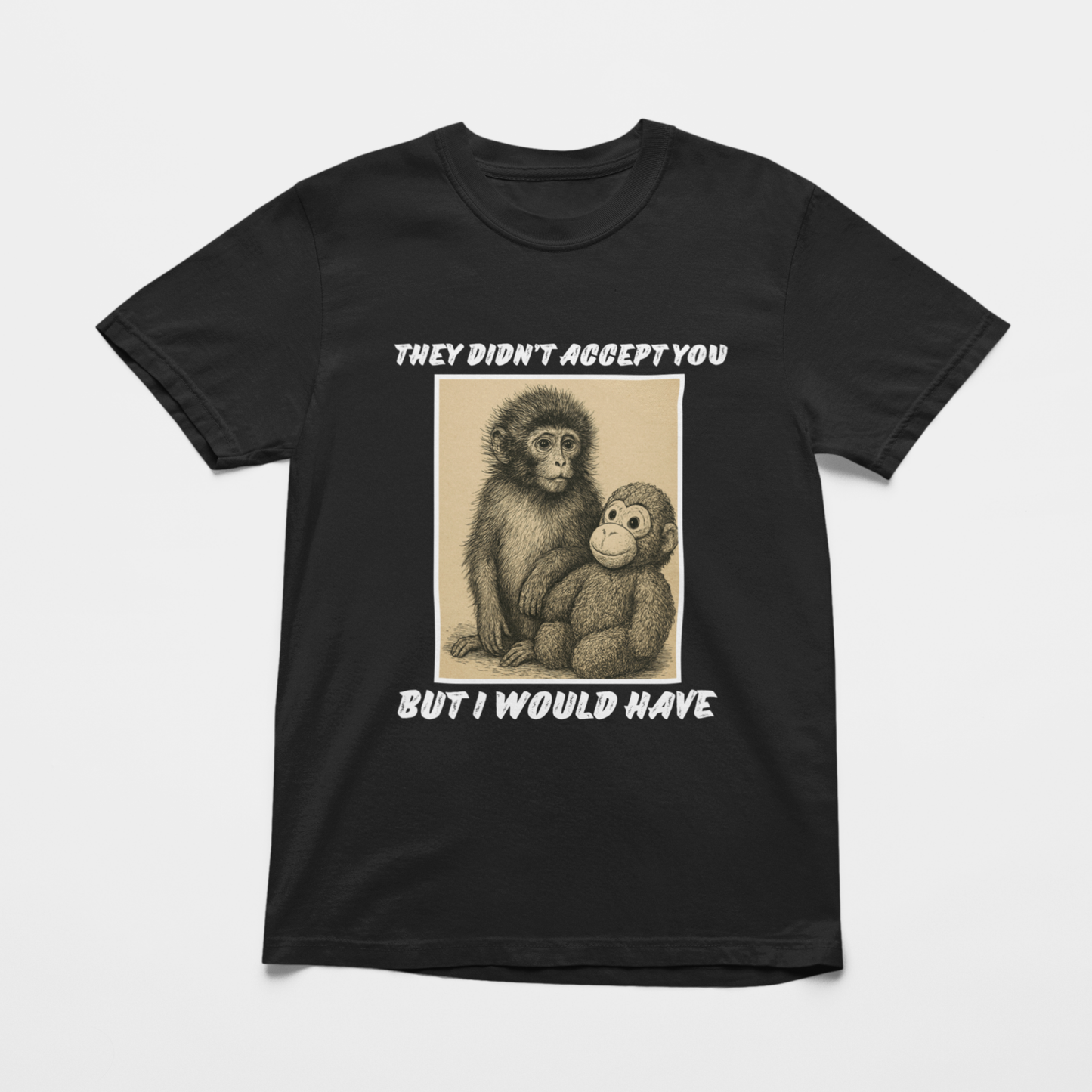 PUNCH THE BABY MONKEY SHIRT: T.D.A.Y. B.I.W.H