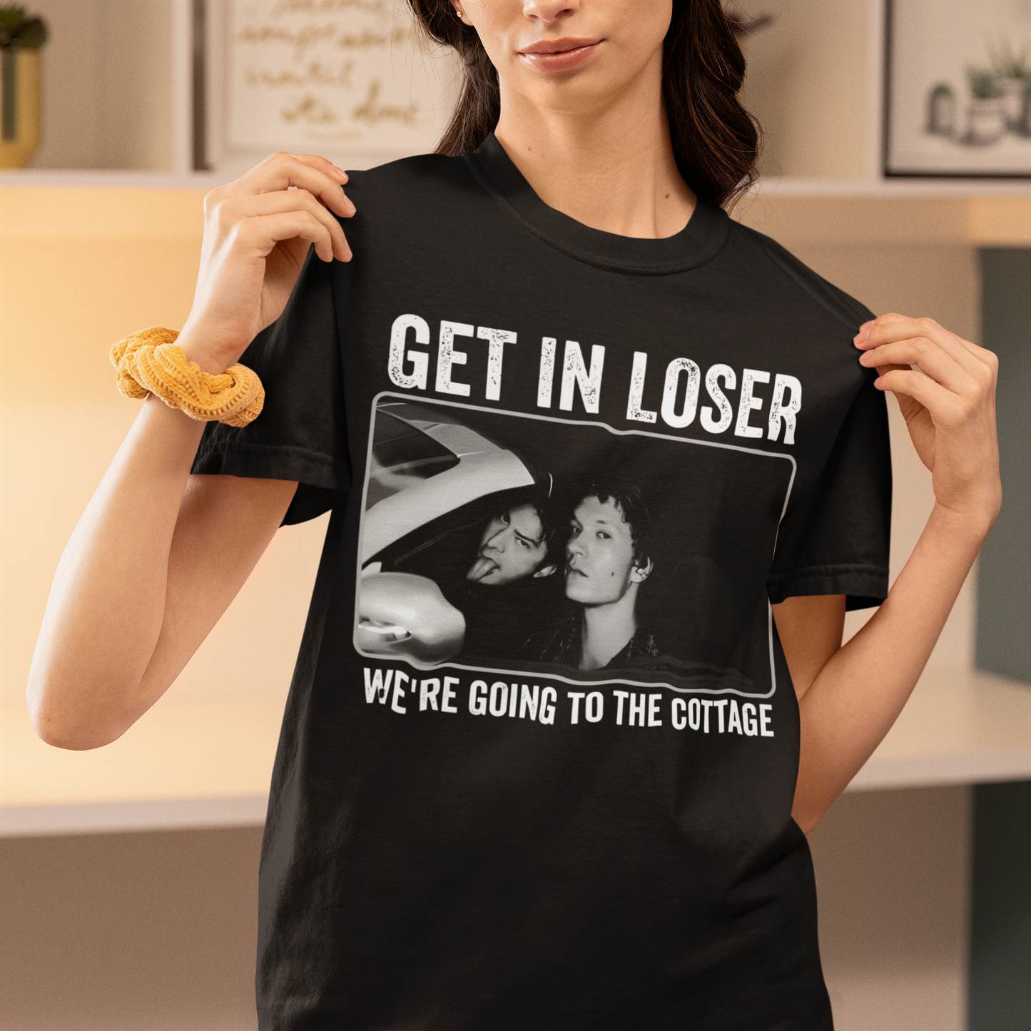 HEATED RIVALRY SHIRT: GET IN LOSER, WE'RE GOING TO THE COTTAGE