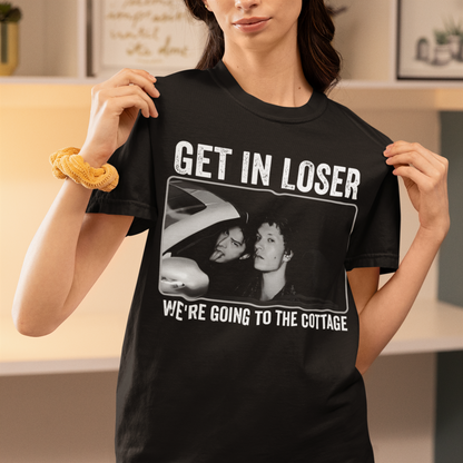 HEATED RIVALRY SHIRT: GET IN LOSER, WE'RE GOING TO THE COTTAGE