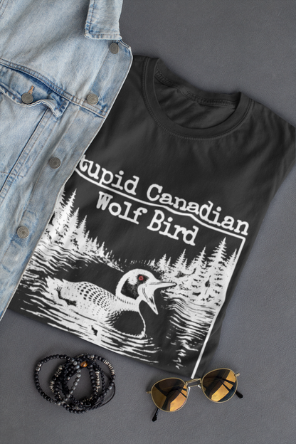 HEATED RIVALRY SHIRT: STUPID CANADIAN WOLF BIRD