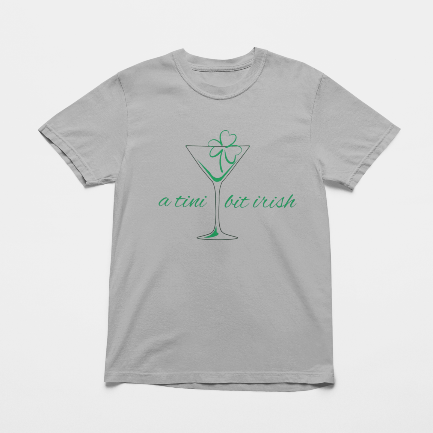 SAINT PATRICK DAY SHIRT: A TINI BIT IRISH