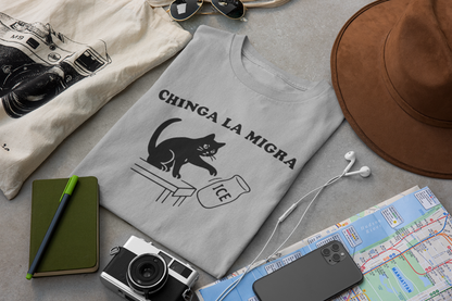 NO ICE SHIRT: CHINGA LA MIGRA